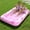 Pink, variant on Inflatable Tanning Pool Lounger Float, 70" x 46" Pool Floats Adult with Pillow, 4 in 1 Suntan Tub Raft Floatie,Sunbathing Bed Lounge, Blue