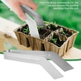thumbnail image 6 of Hyasfey Stainless Steel Transplanting Tongs Seedlings Transplanting Tool Hand Gardening Tongs Transplanter Avoid Root Damage for Indoor Outdoor Plants, 6 of 6