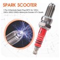 thumbnail image 2 of 3-Electrode Spark Plug D8TC 20x For GY6 50cc-150cc Engine, 2 of 8