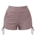 thumbnail image 4 of Kingdiese Womens Plus Size Swim Shorts For With Ruched Waist Control Built In Bikini Bottoms Swimwear Board Shorts Womens Swimwear, Size XXXL, 4 of 4