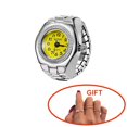 thumbnail image 1 of CC TOY Vintage Punk Elastic Stretchy Quartz Watch Rings for Women Man Lover Pair Watches, 1 of 8