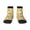 3 Black, variant on Classical Cute Sunflower Pattern Quarter Crew Socks,Toe Seamed Ankle Socks,Cotton Cushioned Breathable Athletic Crew Sports Socks
