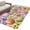 Pink Blue, variant on Entryway Rug 2'x3', Easter Colorful Eggs Small Rug for Kitchen Bathroom Door Mat Indoor Entrance, Farmhouse Floral Polka Dot Non-Slip Area Rugs Floor Mats Carpet Front Door Rugs