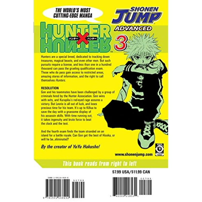 Hunter X Hunter: Hunter x Hunter, Vol. 3 (Series #3) (Edition 1) (Paperback)