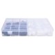 thumbnail image 3 of Kit surtido de tapas de tornillos para tuercas hexagonales, 300 Uds., M4, M5, M6, M8, M10, M12, 6 tamaños, negro y blanco, 3 of 5