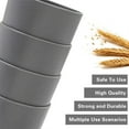 thumbnail image 3 of Lightweight Water Tumbler,Reusable Wheat Straw Cups for Home,QZS Portable Wheat Straw Water Glasses for Water,Coffee,Juice,Tea,6Pcs,13.5OZ, 3 of 6