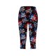 thumbnail image 4 of Pantalones de Yoga de Verano para Mujeres Ligeros de Alta Cintura de Impresión Capris, Pantalones de Gimnasio Y Entrenamiento de Ajuste Delgado con Cintura Elástica para Yoga, Correr, 4 of 5