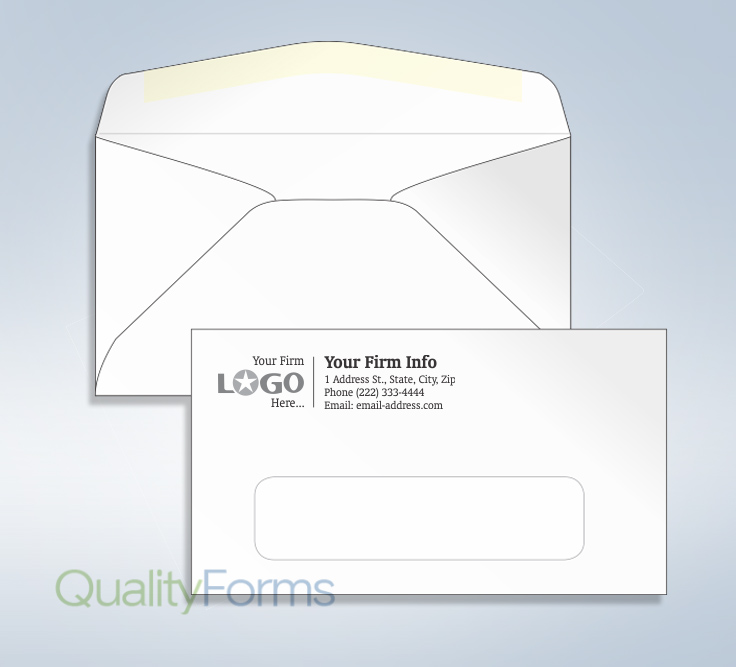 Standard Envelope,Window 6 3/4, 61/2" x 35/8