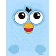 thumbnail image 2 of Men's Furby Blue Furby  Graphic Tee Light Blue X Large, 2 of 4