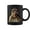 Black, variant on Monkey Y2k Thinking Monkey Meme Brainrot Coffee Mugs