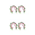 thumbnail image 3 of Bearachild 2 bolsas de flores de glicinia simuladas: capacidad de prensado en caliente, cifrado y decoración de alargamiento, efecto exquisito Type4 NO4, 3 of 6