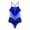Royal_Blue, variant on Women Sequin Mesh Patchwork Camisole Ballet Leotard Crisscross Back Tassel Dancewear