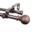 thumbnail image 4 of Home Window Luna Double Curtain Rod 84-120 inch - Antique Gold, 4 of 4