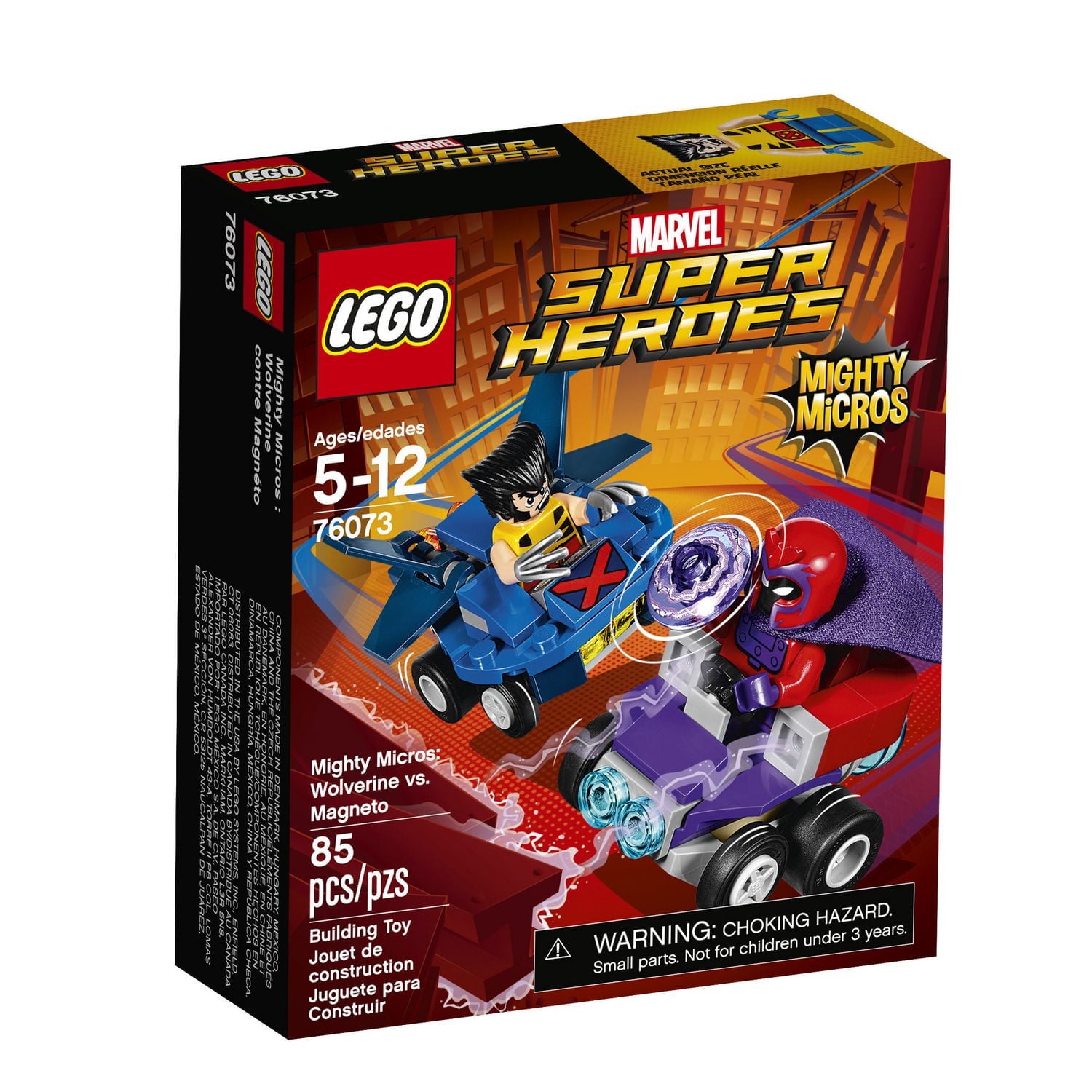 LEGO Super Heroes Mighty Micros: Wolverine vs. Magneto (76073)