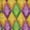 449, variant on Mardi Gras Zigzag Pattern Printed Short Sleeve Maxi Dress, Mardi Gras Fashion Summer Maxi Dress For Women