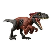 Jurassic World Dominion Extreme Damage Pyroraptor Dinosaur Action Figure Toy, Battle Play