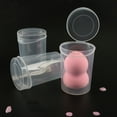 thumbnail image 4 of Cheers Boîte Ronde en Plastique Cas Gourde Forme Poudre Bouffée Éponge Stockage Vide Conteneur, 4 of 7