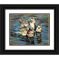 thumbnail image 1 of Pautov, Igor 18x15 Black Ornate Wood Framed with Double Matting Museum Art Print Titled - Reflection, 1 of 4