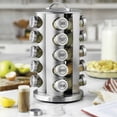 thumbnail image 2 of Kamenstein 20 Jar Revolving Stainless Steel Spice Rack, 2 of 3