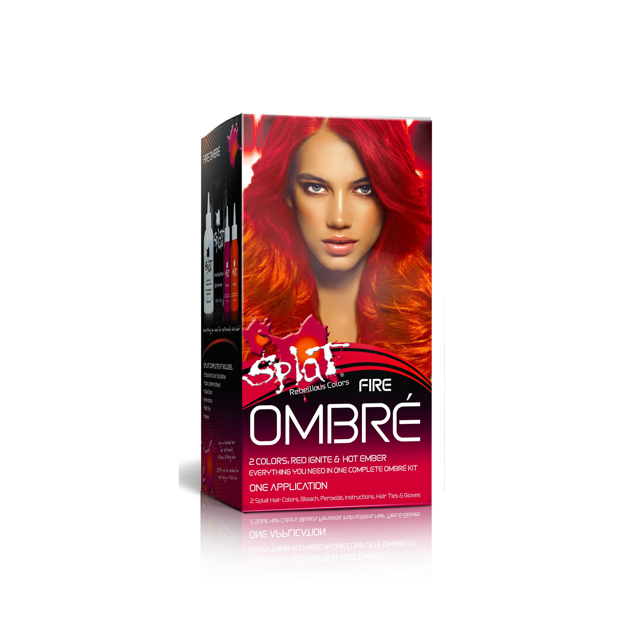 Splat Fire Ombre Semi Permanent Hair Dye For All Hair Colors