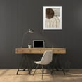 thumbnail image 3 of Allen, Kimberly 25x32 White Modern Wood Framed Museum Art Print Titled - Brown Black Textured, 3 of 4