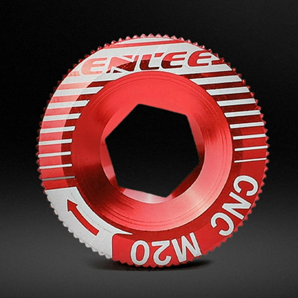 Tornillos de Tapa shamjiam Rojo Perno del Juego de Bielas de Bicicleta
