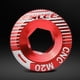 thumbnail image 1 of Tornillos de Tapa shamjiam Rojo Perno del Juego de Bielas de Bicicleta, 1 of 9
