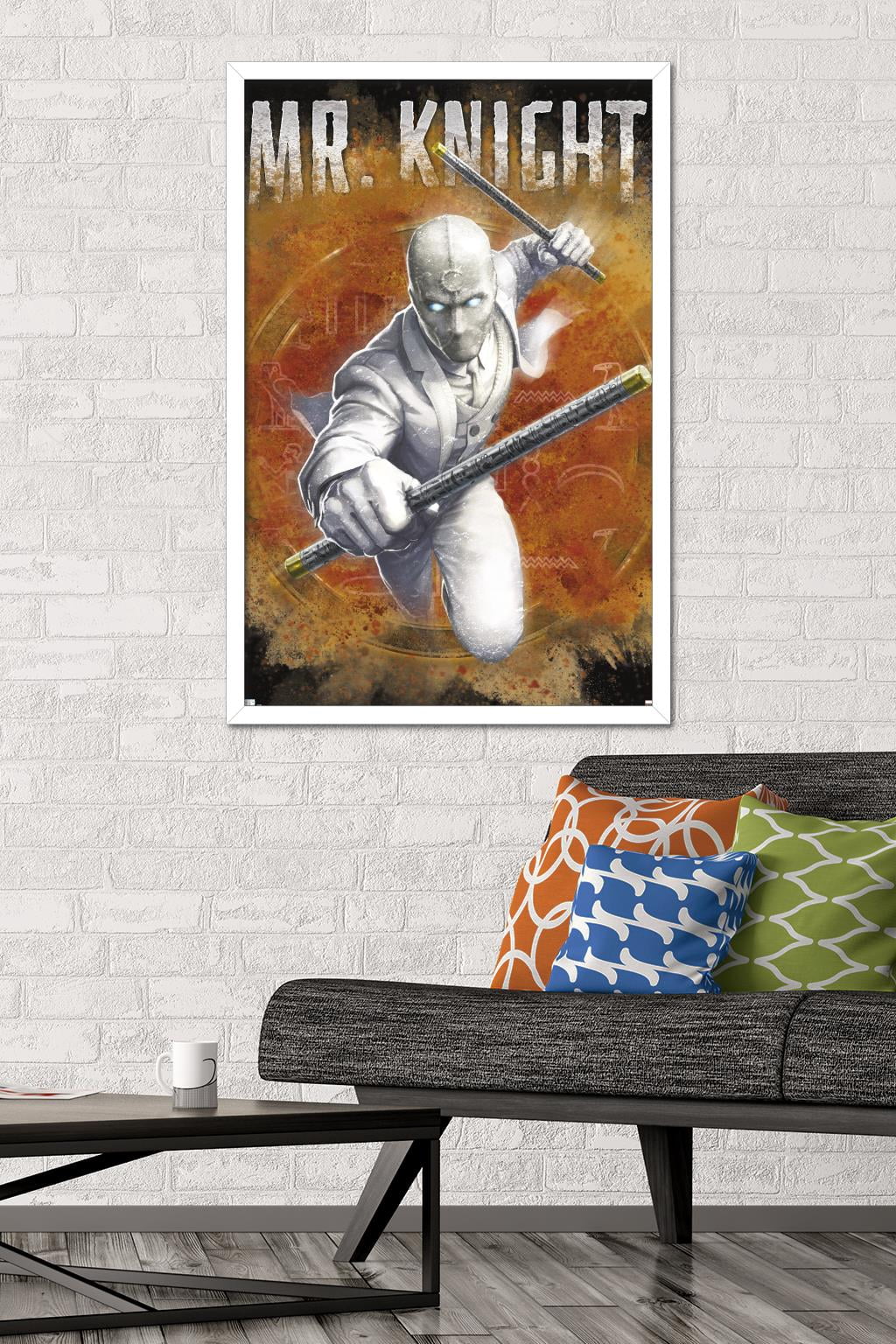 Marvel Moon Knight - Mr. Knight Wall Poster, 22.375" x 34" Framed