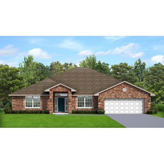 556-24171: Mediterranean 3 Bed, 2 Bath Luxury Home Plan, 2417 Sq Ft: Full Blueprints with License to Build by Home Plan Marketplace - Lesuto