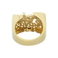 thumbnail image 3 of 14K Diamond Couples Gold Name Ring | Appx. 7.3 Grams, 3 of 3