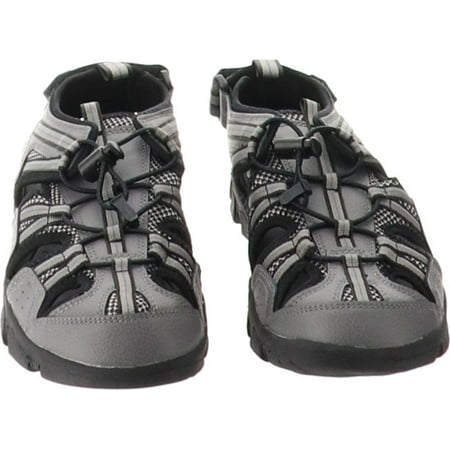 

Lands End Men s Water Sandal Arctic Gray 8 NEW 484288