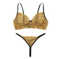 thumbnail image 7 of Everyday Bras for Women Pineapple Underpants Action Underwear Knee Length Underwear Men Bargain Finds Lace Underwear Set for Women Lingerie Set with Garter Belt Sexy Lace Big Man Briefs Yellow S, 7 of 7