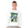 thumbnail image 3 of Popeye Characters Kanji Comic Panel Men Big & Tall Sweatshirt Brisco Brands 5X, 3 of 5