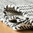 thumbnail image 5 of SAFAVIEH Vermont Zachary Striped Area Rug, Black/Ivory, 8' x 10', 5 of 11