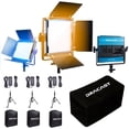 thumbnail image 4 of Dracast LED500 X Series Bi-Color LED 3 Light Kit with Nylon Padded Travel Case, 4 of 10