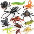 thumbnail image 1 of Newest Simulation Animals Growth Cycle Model Bee Spider Butterfly Action Figures Figurine Cute Kids Baby Toy Figures Educational20 He Qiyong unisex, 1 of 1