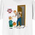 thumbnail image 2 of King Of The Hill Bobby Trick-Or-Treating Crew Neck Short Sleeve Men's White T-shirt-XS, 2 of 4