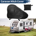 thumbnail image 2 of Cubierta de enganche de caravana Unique Bargains, impermeable, cubierta de enganche de remolque, universal, a prueba de lluvia y nieve, 2 of 7