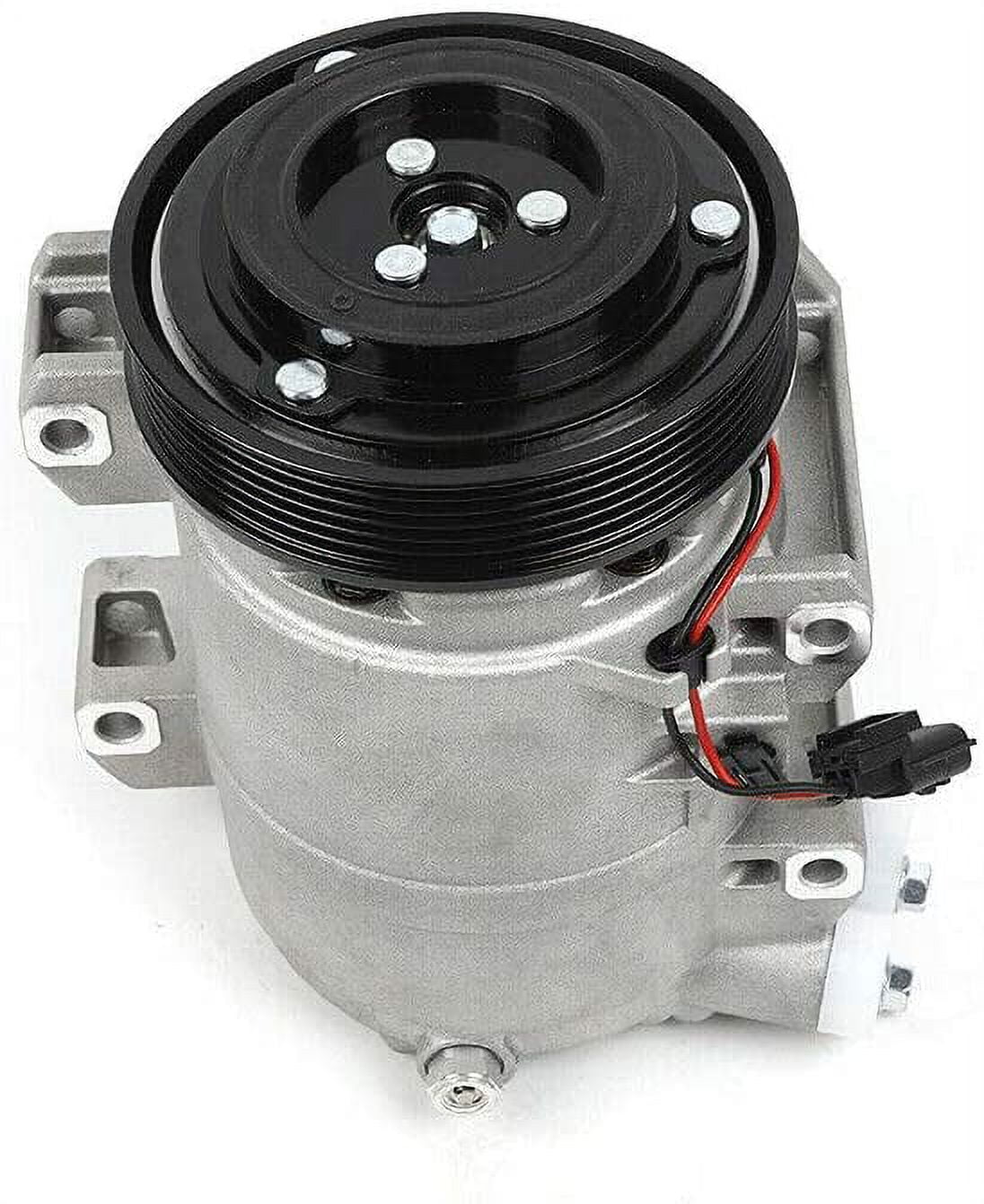 FETCOI AC Compressor & A/C Clutch A/C Air Conditioner Compressor Compatible with Nissan Rogue 2.5L 5L 2008 2009 2010 2011 2012 2013 92610JM01C