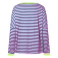 thumbnail image 3 of HLKJKLS Long Sleeve Shirts For Women Round Neck Long Sleeve Loose T Shirt Soft Polyester Autumn Winter Commute Purple S-3Xl, 3 of 4