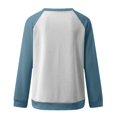 thumbnail image 5 of Ichuanyi liquidación de la moda femenina camiseta suelta de manga larga blusa redonda de cuello redondo ICHUANYI WER2023081605038, 5 of 5