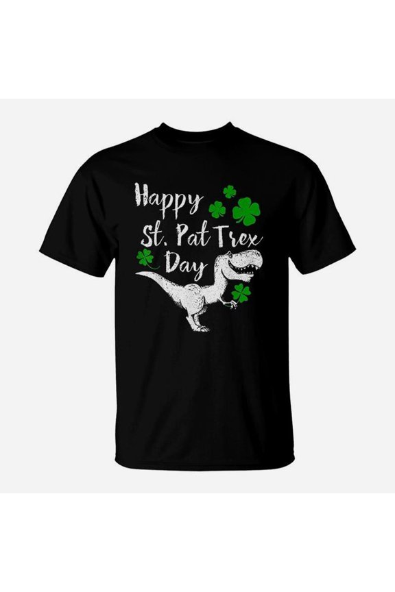Happy St Pat Trex Day Dinosaur St Patricks Day TShirt