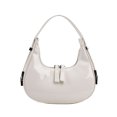 thumbnail image 2 of Jumpingount Bolso de hombro pequeño, compacto y espacioso, negro, para mujeres y niñas, imprescindible para lo esencial diario, duradero Bolsas de mensajero y de hombro blanco, 2 of 6