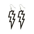 thumbnail image 4 of 1Pair LUCKY Flash Earrings Funky 80s 90s Punk Rock Bolt US N3J0, 4 of 9