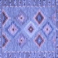 thumbnail image 1 of Ahgly Company Indoor Square Southwestern Blue Country Area Rugs, 6' Square, 1 of 4