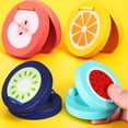 thumbnail image 4 of MOKKHNB 4Pcs Kids Castanets Wooden Rhythm Instruments in Watermelon Color, 4 of 7