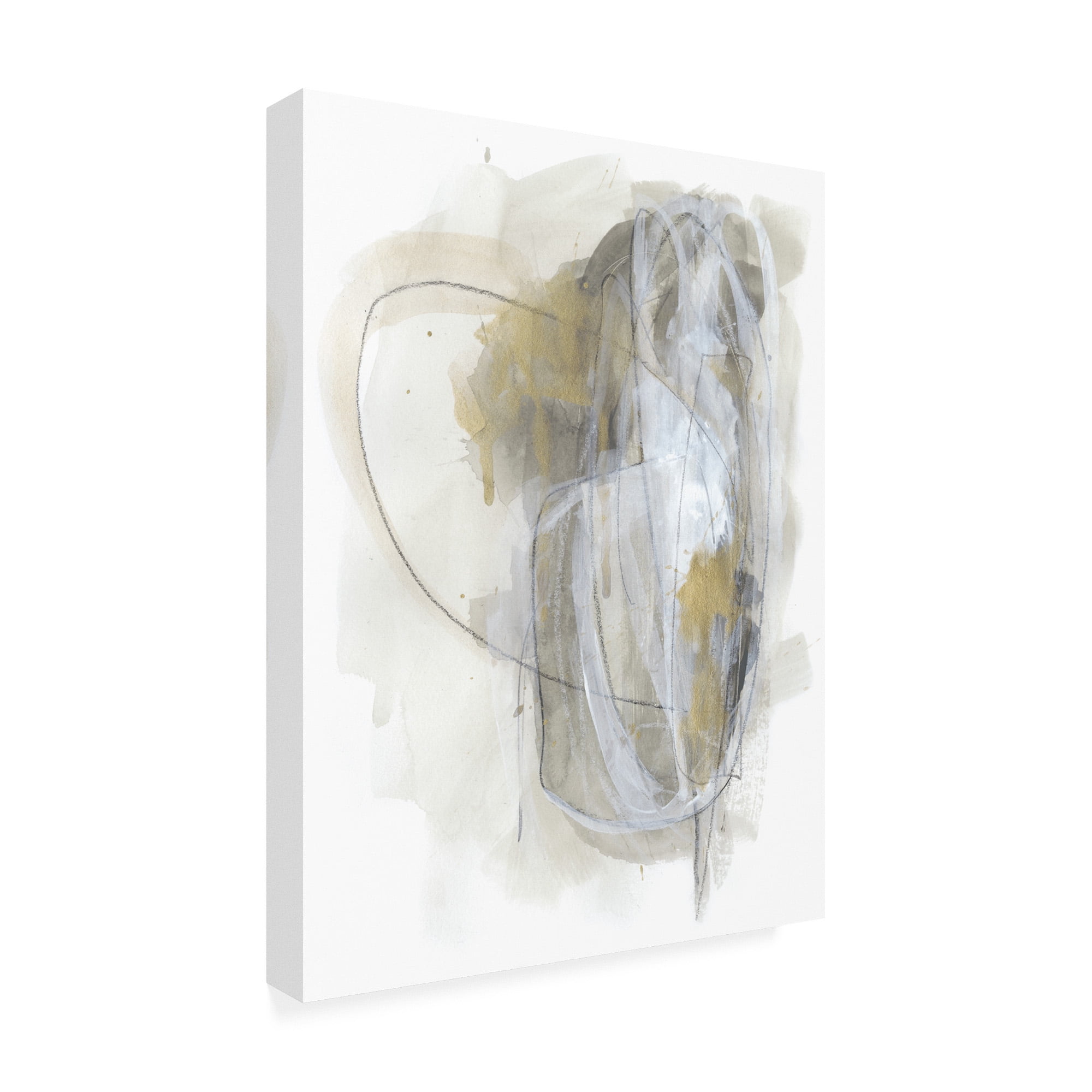 Trademark Fine Art 'Turbulent II' Canvas Art by June Erica Vess