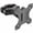 Black, variant on VIVO Steel Universal Bracket Pole Mount VESA Plate | Fits 13" to 30" Screens