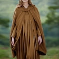 thumbnail image 2 of MuZeFu Women Trench Coat Open Front Cardigan Jacket Coat Shawl Cape Cloak Mantle Plus, 2 of 9