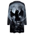 thumbnail image 5 of Vestidos Para Mujer Vestidos Casuales Otoño Vestidos de Talla Grande Cuello Redondo Cosplay Estampado Manga Larga Vestido Suelto Odeerbi ODB133750, 5 of 5